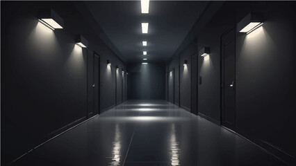 bright tunnel hallway with light at the end