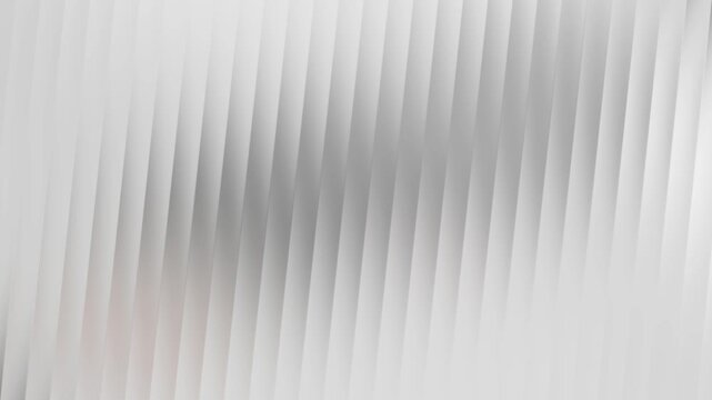 Abstract background of vertical white blinds with soft shadows and light