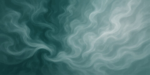 Abstract blue smoke background with flowing and soft wavy texture creating a silk-like liquid pattern