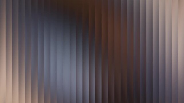 Abstract vertical blinds texture with gradient shades of brown, gray, and beige, creating a modern and sophisticated background