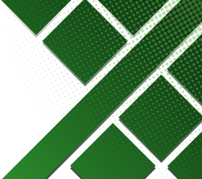 Green Halftone Tech Background