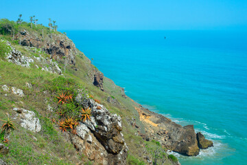 ocean landscape Cabo Ledo, Angolaa