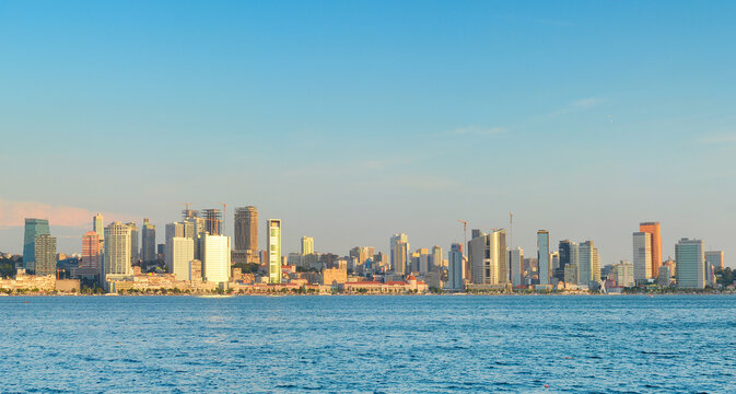 Luanda Marginal downtown business Angola