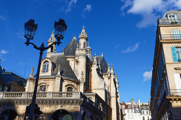 Naklejka premium Temple Protestant de l'Oratoire du Louvre church in Paris, France