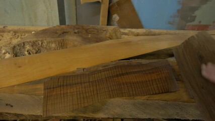 Wood texture concept captures intricate grain details, camera pans smoothly to reveal depth and character of the material, emphasizing craftsmanship. wood texture concept 