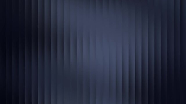 Abstract dark blue vertical blinds pattern with subtle gradient and shadow effect