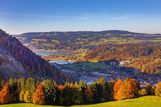 Herbst - Alpsee - Allg&auml;u - Immenstadt - Mittagberg - bunt 