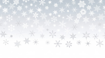 Falling snowflakes background delicate winter design perfect for holiday cards and seasonal promotions
