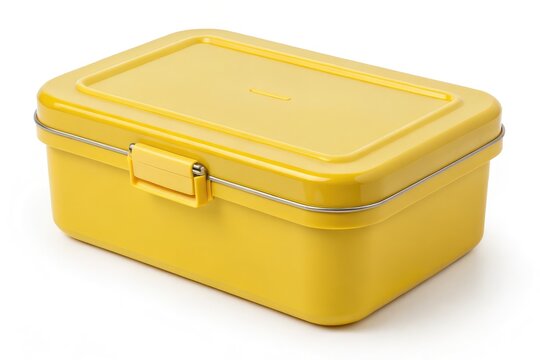 Bright Yellow Lunchbox for Packing Meals and Snacks on the Go