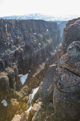 Hikikal River gorge, Putorana Plateau Russia, Siberia