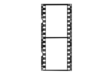 Retro Vertical 35mm Film Frame Template