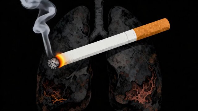 Understanding the impact of smoking on lung health and the dangers it poses to respiratory systems over time