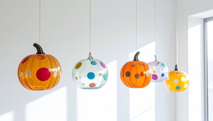 Frozen Polka: Ice Pumpkins as Surreal Art Objects