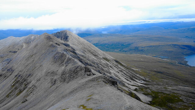Spidean Coire nan Clach - Beinn Eighe (Munro, 1010m) , Torridon Hills, Wester Ross, Scotland, UK