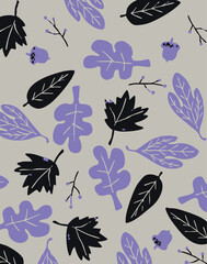 Seamless pattern, hand drawn outline pink Peony flowers on white background