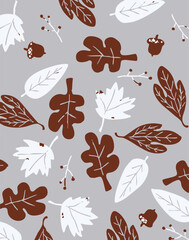 Seamless pattern, hand drawn outline pink Peony flowers on white background