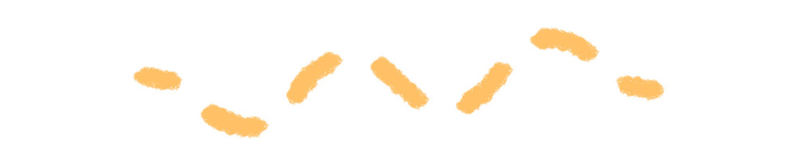 Festive yellow crayon firework trail symbol in expressive graphic style. Spark and burst add glow as this playful element brings a sense of creative energy and celebration.