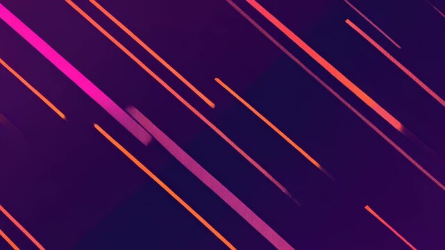 Dynamic Lines Abstract: A vibrant composition of dynamic lines dances across a deep purple backdrop, creating a sense of movement, energy, and visual excitement.