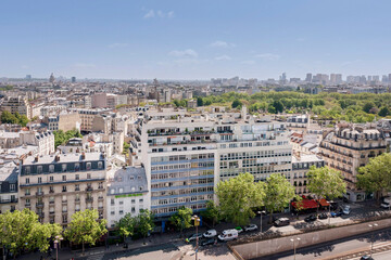 vue sur les toits de paris
