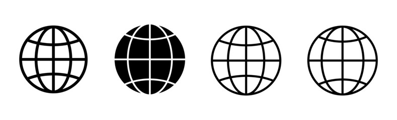 Web icon set. go to web icon. web click icon