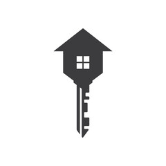 key home logo vector simple ollustration