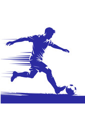 Football player logo