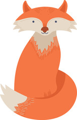 Charming Fox with Bushy Tail
