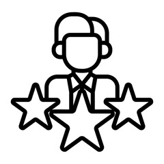 work experience Line Icon