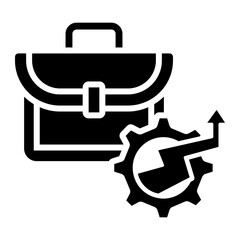 work experience Solid icon