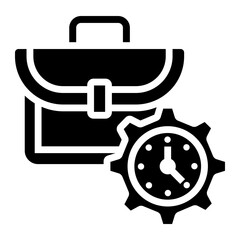 work experience Solid icon