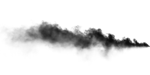 dark fog or smoke effect isolated on transparent white background. Steam explosion special effect. Effective texture of steam, fog, smoke png. Design elements