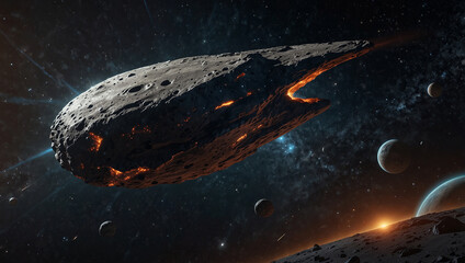  Meteors of space bodies, 3i/atlas comet.