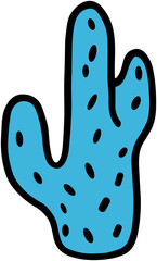 Cute Cactus Icon: Minimal Desert Plant Design