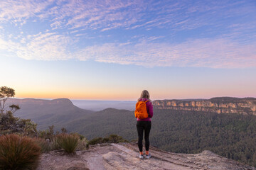 Visitor to the Blue Mountains Australia