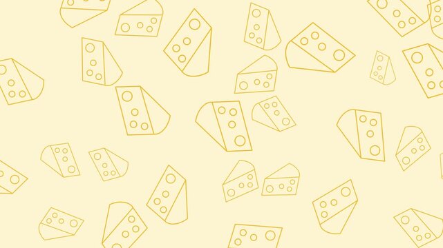 cheese background pattern animation