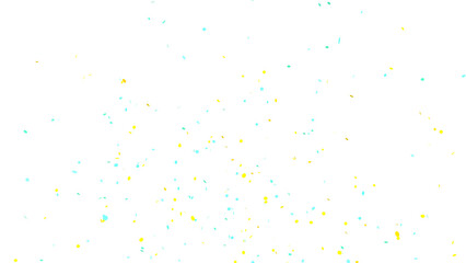 Party Celebration Confetti Transparent Overlay. Colorful Confetti Falling Isolated PNG. Multicolor Confetti Transparent Background. bright confetti isolated on transparent bg