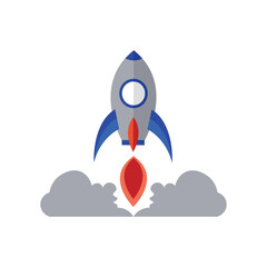 Rocket Logo Vector Startup, Innovation & Technolog
