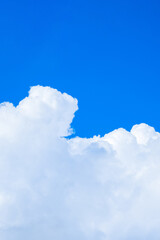 青空　雲　夏