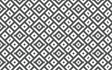 Decorative seamless pattern with brown diamond grid layout