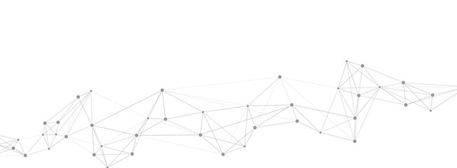 Digital Plexus Data Flow  Communication Technology Concept