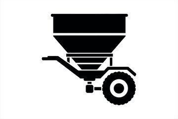 Spreader Black and White Icon