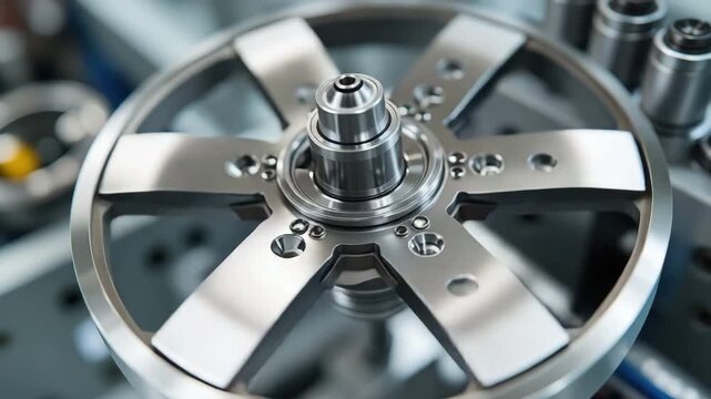 Precision mechanical technology industry wheel bearing spindle metal stainless precision machined gear wheel machinery component industrial