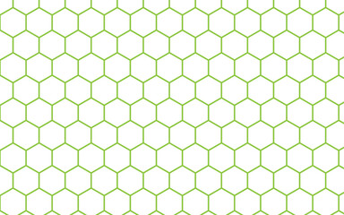 hexagon pattern. Seamless background. Abstract honeycomb background in grey color. Vector illustration