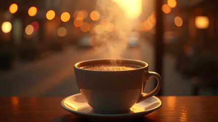 AESTHETIC CINEMATIC COFFEE BACKGROUND