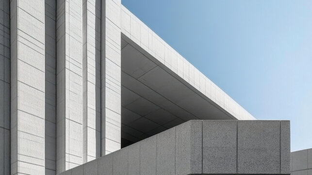 Abstract background architecture lines. modern architecture detail