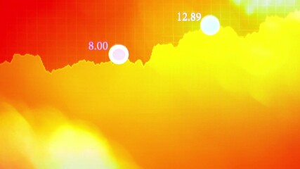 Digital stock market transition featuring futuristic trading boards and neon lights. - Powered by Adobe