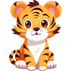 Adorable Tiger Cub