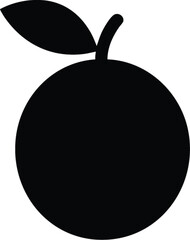 Obraz premium Vibrant orange abstract design with geometric shapes and color gradients suitable for modern branding and digital art