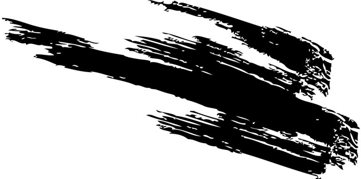 Abstract bold black ink brush stroke texture paint splatter grunge art grunge detail abstract design