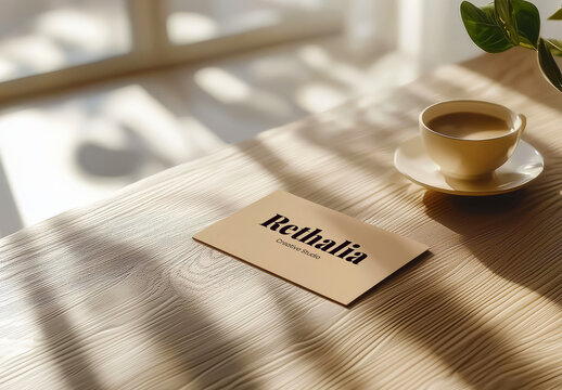 Business Card Mockup Template